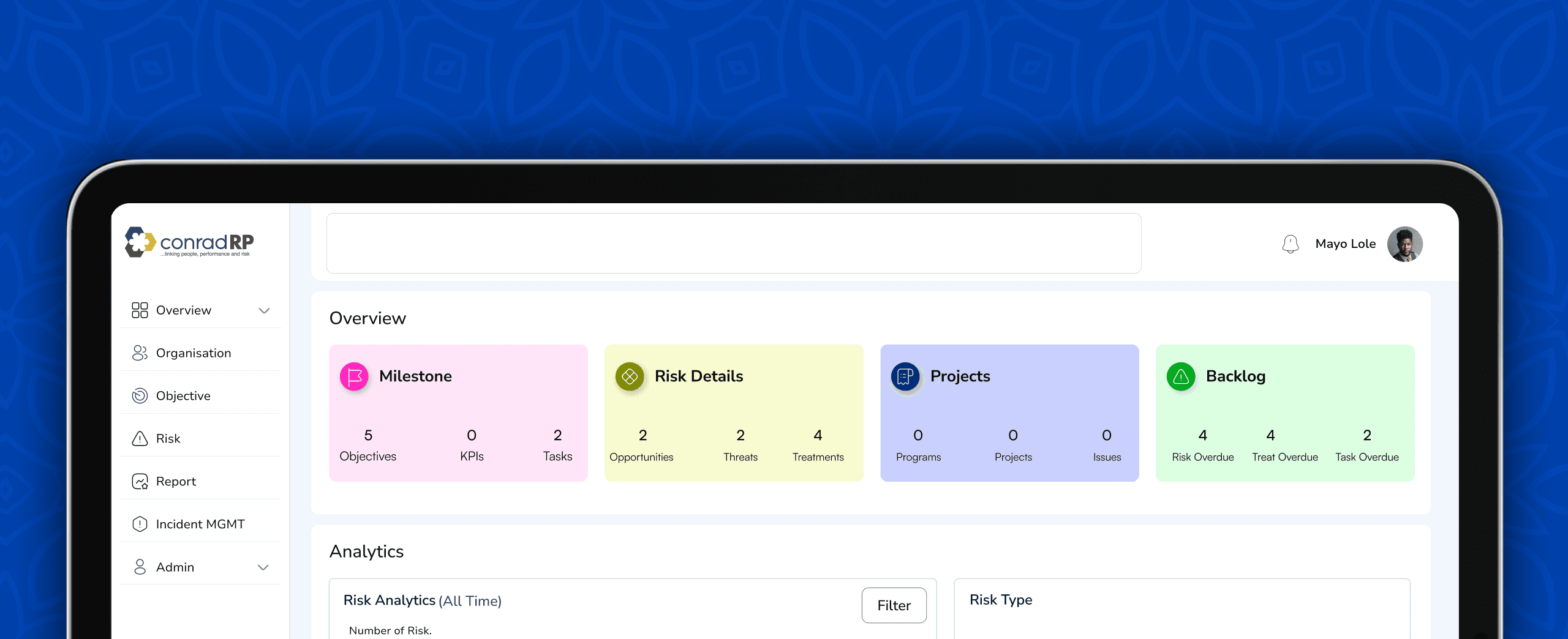 ConradRP Platform